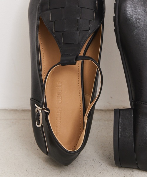 manana suerte（マニャーナスエルテ）の「メッシュストラップシューズ（パンプス・レディース・ゴールド/ブラック・L/M）」の9枚目の写真