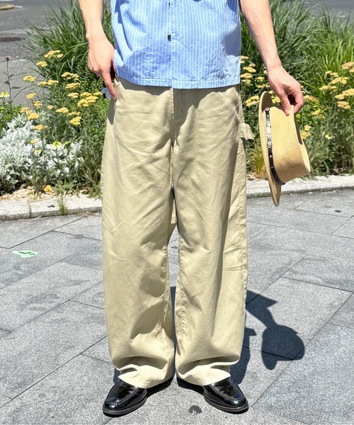 CPCM(シーピーシーエム)の「カーブペインターデニムパンツ(デニムパンツ・メンズ・ブラック/ネイビー/ブルー/スカイブルー/アイボリー/インディゴブルー/ブラウン/ダークブルー/ブラウン系その他/ブルー系その他2/ホワイト/ベージュ・S/M/L/XL)」の7枚目の写真
