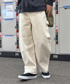 TANAKA アイボリー ワークパンツ WORK JEAN TROUSERS WHITE（デニムパンツ）｜TANAKA（タナカ）の