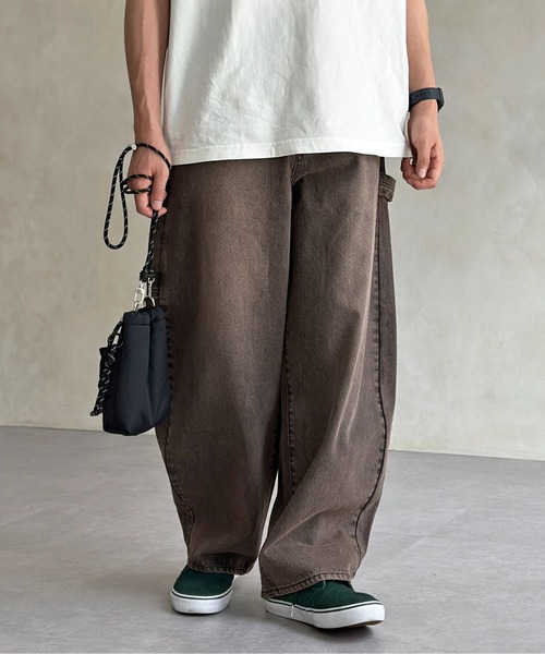 【新品タグ付き】cpcm USAコットンカーブペインターデニムパンツ Sサイズ CPCM ジーンズ カーブペインターデニムパンツ メンズ レディース
