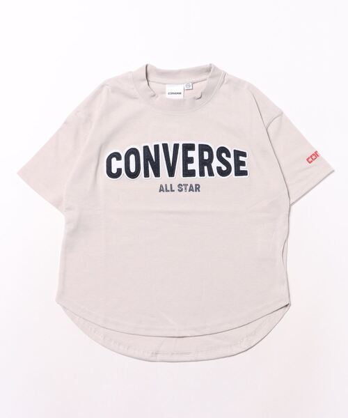 CONVERSE(コンバース)の「【CONVERSE】BIG半袖Tシャツ/キッズ(Tシャツ/カットソー・キッズ・グレー系/ピンク/イエロー・130cm/120cm/110cm)」の2枚目の写真