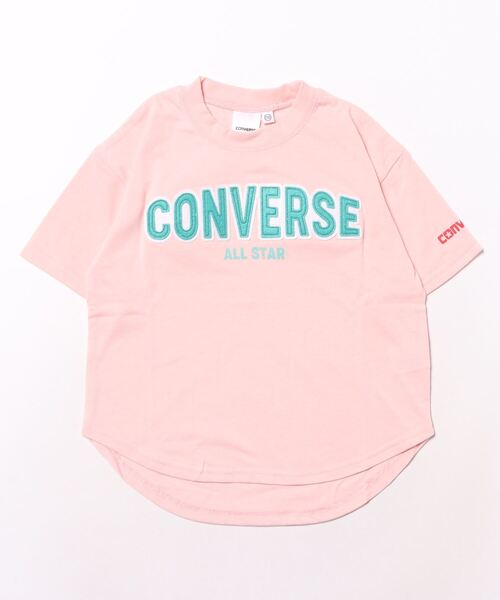 CONVERSE(コンバース)の「【CONVERSE】BIG半袖Tシャツ/キッズ(Tシャツ/カットソー・キッズ・グレー系/ピンク/イエロー・130cm/120cm/110cm)」の3枚目の写真