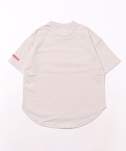 CONVERSE(コンバース)の「【CONVERSE】BIG半袖Tシャツ/キッズ(Tシャツ/カットソー・キッズ・グレー系/ピンク/イエロー・130cm/120cm/110cm)」の4枚目の写真