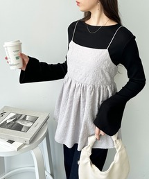 GeeRA | ワッシャージャカードキャミビスチェ(キャミソール)