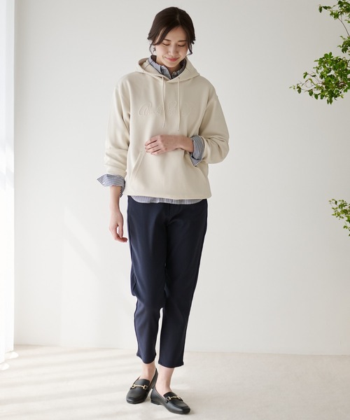 Arnold Palmer（アーノルドパーマー）の「テーパード ストレッチ チノパンツ（チノパンツ・レディース・ネイビー/オフホワイト/ベージュ/ブラック・M/S/L）」の15枚目の写真