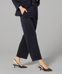 COMME CA ISM（コムサイズム）の「【セットアップ対応】タイプライター　ジャージセミワイドパンツ（スーツパンツ）」