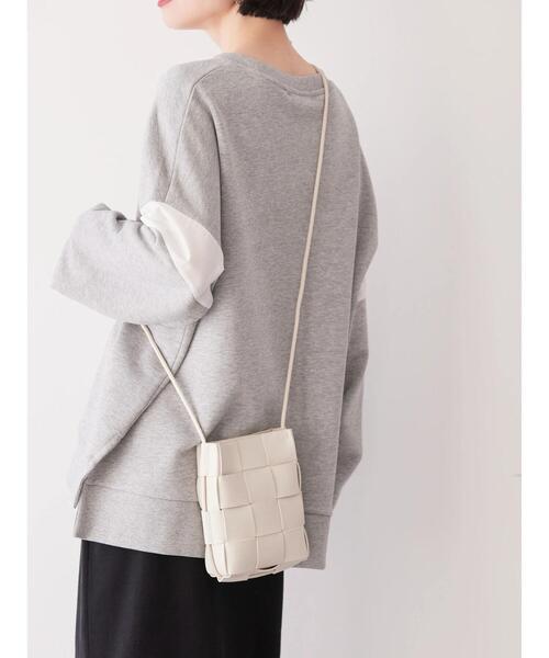 セール】編み込みショルダーミニBAG（ショルダーバッグ