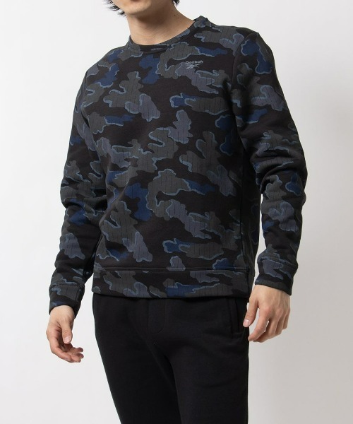 モーション カモ クルーネック / RI MOTION CAMO CREW