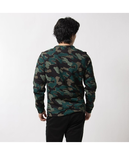 Reebok(リーボック)の「モーション カモ クルーネック / RI MOTION CAMO CREW(Tシャツ/カットソー・メンズ・ブラック/ブラック×ブルー/ベージュ・LARGE/MEDIUM/SMALL/XX-LARGE/X-LARGE)」の11枚目の写真