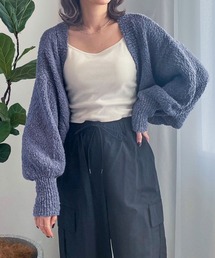 LOWRYS FARM | マルチＷＡＹブークレボレロ　105093(ニット/セーター)