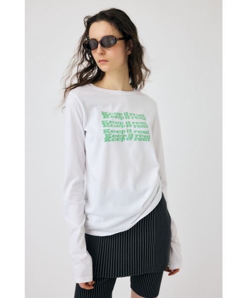 MOUSSY新作♡COLLECTION OF MESSAGE LS Tシャツ moussy - MOUSSY新作♡COLLECTION OF MESSAGE LS Tシャツの通販 by n&k