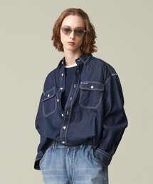 【UNISEX】デニムワークシャツ