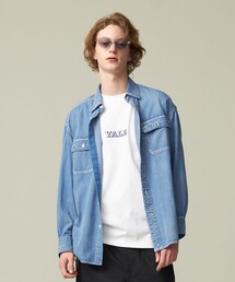 【UNISEX】デニムワークシャツ