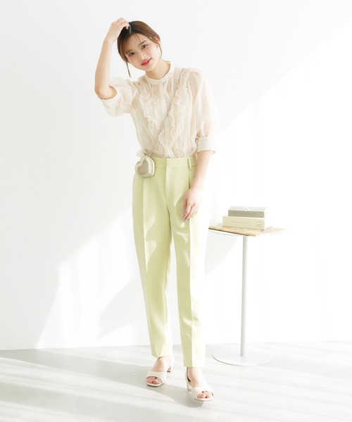 ROPE' PICNIC（ロペピクニック）の「【WEB限定】シアーフリルハーフ