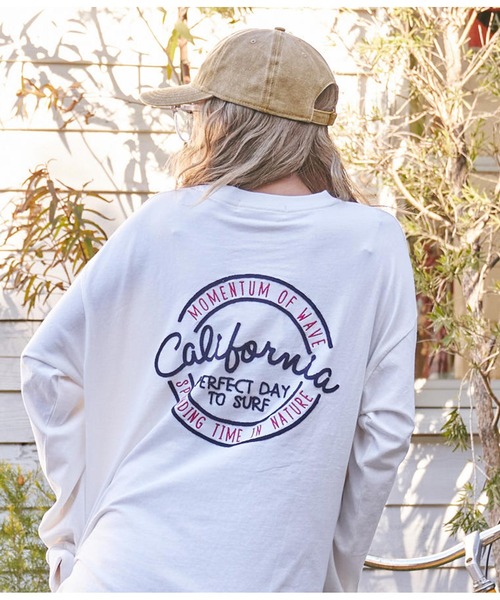 anap mimpi（アナップミンピ）の「パームツリー 刺繍 ウォッシュ加工 キャップ（キャップ・レディース・ベージュ/ネイビー・FREE）」の18枚目の写真