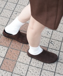 ✅新品　サンダル　スリッパ　サボ　クロッグ　スウェード　ベージュ　26cm 新品未使用 サンダル スリッパ サボ クロッグ スウェード