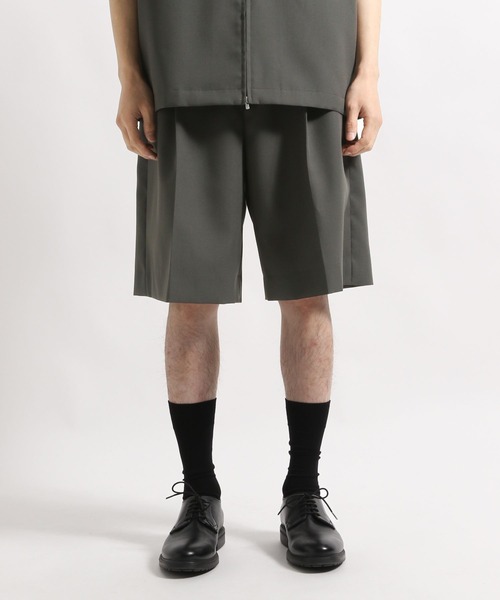 STERNBERG（スタンバーグ）の「STERNBERG/2タックテーラードショートパンツ/991854（その他パンツ・メンズ・ブラック/チャコールグレー・MEDIUM/SMALL/LARGE）」の14枚目の写真