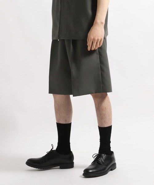 STERNBERG（スタンバーグ）の「STERNBERG/2タックテーラードショートパンツ/991854（その他パンツ・メンズ・ブラック/チャコールグレー・MEDIUM/SMALL/LARGE）」の17枚目の写真