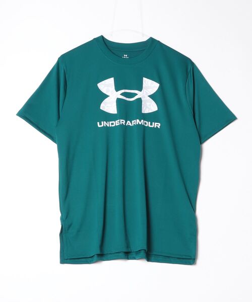 UNDER ARMOUR（アンダーアーマー）の「アンダーアーマー  UAテック オーバーサイズ ショートスリーブTシャツ（Tシャツ/カットソー・レディース・グリーン/ブラック/グレー/ホワイト・S/M/L/XL）」の4枚目の写真