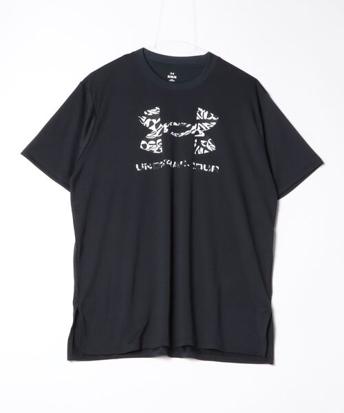 UNDER ARMOUR（アンダーアーマー）の「アンダーアーマー  UAテック オーバーサイズ ショートスリーブTシャツ（Tシャツ/カットソー・レディース・グリーン/ブラック/グレー/ホワイト・S/M/L/XL）」の3枚目の写真