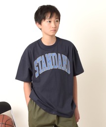 GLAZOS | 【STREET】クラックロゴプリントビッグ半袖Tシャツ(Tシャツ/カットソー)