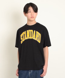 GLAZOS | 【大人向けサイズあり】【STREET】クラックロゴプリントビッグ半袖Tシャツ(Tシャツ/カットソー)