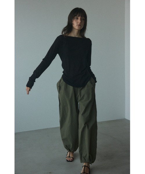 BLACK BY MOUSSY（ブラックバイマウジー）の「boat neck sheer