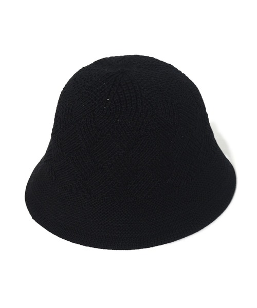 w closet（ダブルクローゼット）の「ニットチューリップハット（ハット・レディース・アイボリー/ブラック・FREE）」の14枚目の写真