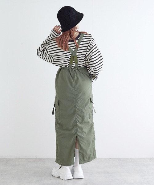 w closet（ダブルクローゼット）の「ニットチューリップハット（ハット・レディース・アイボリー/ブラック・FREE）」の11枚目の写真