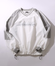 SITRY(シトリー)のNylon Pullover/ナイロン Vネック プルオーバー ブロークコア ゲームシャツ ユニフォーム ブルゾン(ナイロンジャケット)