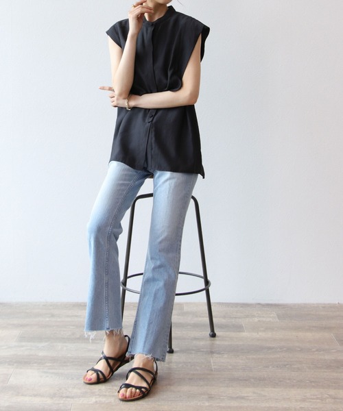 TITE IN THE STORE(ティテ インザ ストア)の「【PLAKTON/プラクトン】コンビバックストラップサンダル(サンダル・レディース・シルバー/ベージュ/ブラック・36/38/37)」の7枚目の写真