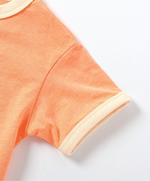 F.O.KIDS(エフオーキッズ)の「カラーへザーメッセージTシャツ(Tシャツ/カットソー・キッズ・チャコール/オレンジ/グリーン・80/90/95/100/110/120/130/140/150)」の12枚目の写真