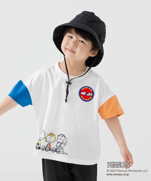 PEANUTS（ピーナッツ）の「PEANUTS / ピーナッツ スヌーピー 半袖Tシャツ（Tシャツ/カットソー・キッズ・B/E/D/A/C/F・120cm/80ｃｍ/90cm/100cm/110cm/130cm/140cm）」の3枚目の写真