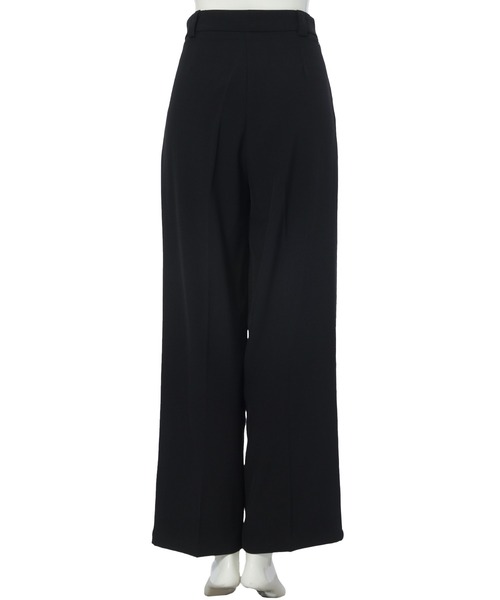 Edit Sheen（エディットシーン）の「ツータックとろみストレートパンツ（スラックス・レディース・ブラック/ホワイト/ベージュ・M）」の17枚目の写真