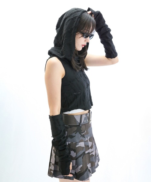 【正規品】CARVEN 迷彩柄ミニスカート 正規品】CARVEN 迷彩柄ミニスカート
