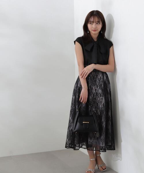 PROPORTION BODY DRESSING（プロポーションボディドレッシング）の「シアービックリボンブラウス / 1214110504（シャツ/ブラウス・レディース・イエロー/ホワイト/グリーン/ブラック・SMALL/MEDIUM）」の9枚目の写真