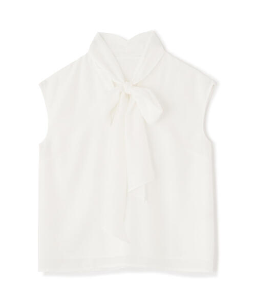 PROPORTION BODY DRESSING（プロポーションボディドレッシング）の「シアービックリボンブラウス / 1214110504（シャツ/ブラウス・レディース・イエロー/ホワイト/グリーン/ブラック・SMALL/MEDIUM）」の14枚目の写真