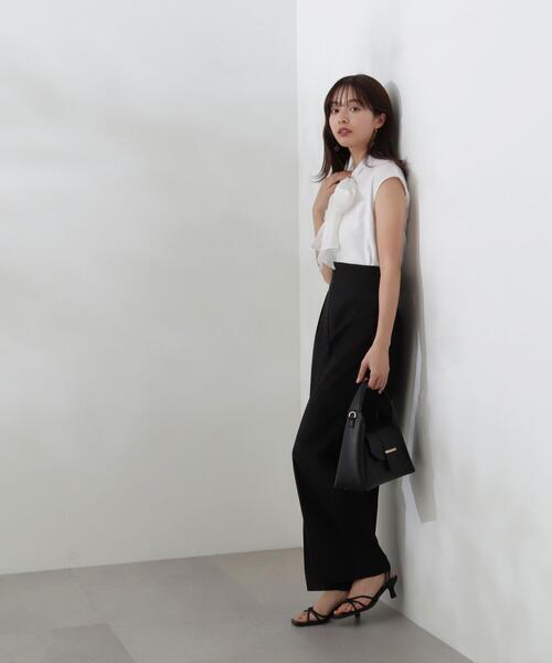 PROPORTION BODY DRESSING（プロポーションボディドレッシング）の「シアービックリボンブラウス / 1214110504（シャツ/ブラウス・レディース・イエロー/ホワイト/グリーン/ブラック・SMALL/MEDIUM）」の17枚目の写真