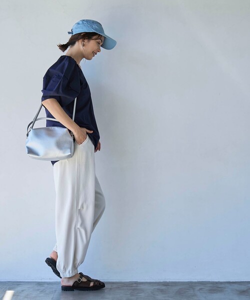 coen(コーエン)の「【RONEL】タックショルダーブラウス(シャツ/ブラウス・レディース・ホワイト/ブラック/ネイビー・S/M)」の19枚目の写真