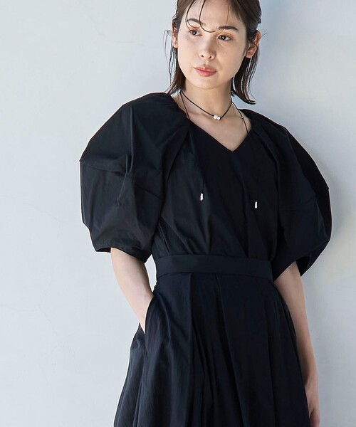 coen(コーエン)の「【RONEL】タックショルダーブラウス(シャツ/ブラウス・レディース・ホワイト/ブラック/ネイビー・S/M)」の22枚目の写真