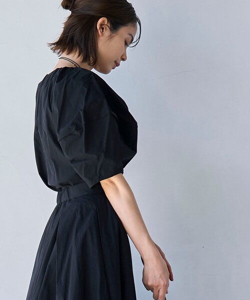 coen(コーエン)の「【RONEL】タックショルダーブラウス(シャツ/ブラウス・レディース・ホワイト/ブラック/ネイビー・S/M)」の13枚目の写真