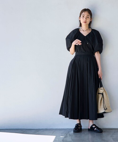 coen(コーエン)の「【RONEL】タックショルダーブラウス(シャツ/ブラウス・レディース・ホワイト/ブラック/ネイビー・S/M)」の16枚目の写真