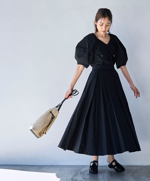 coen(コーエン)の「【RONEL】タックショルダーブラウス(シャツ/ブラウス・レディース・ホワイト/ブラック/ネイビー・S/M)」の7枚目の写真
