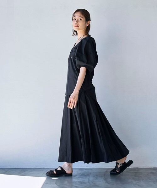 coen(コーエン)の「【RONEL】タックショルダーブラウス(シャツ/ブラウス・レディース・ホワイト/ブラック/ネイビー・S/M)」の11枚目の写真