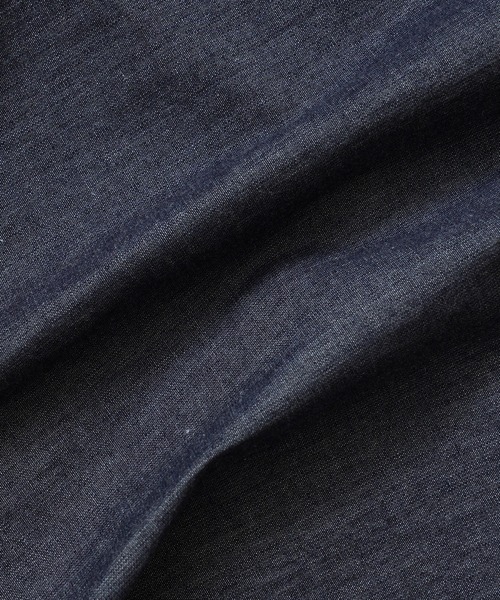 HOUSTON（ヒューストン）の「USN COTTON S/S WORK SHIRT（シャツ/ブラウス・メンズ・ブルー系その他2/ブルー系その他/インディゴブルー・XL/L/XXL/M）」の13枚目の写真