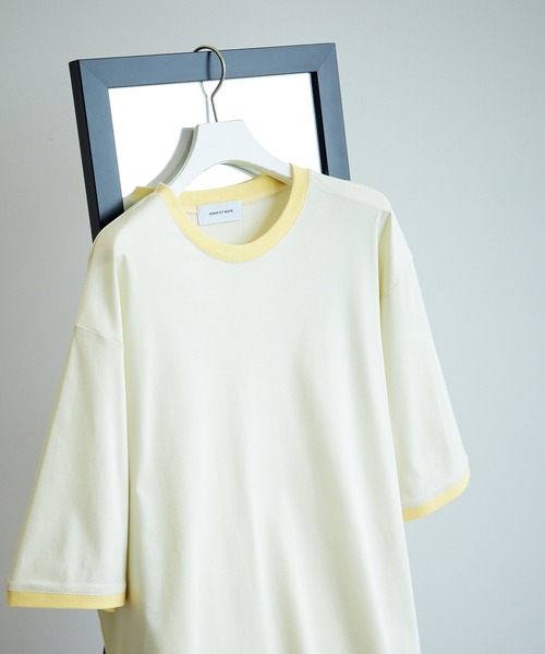 セール】【WEB限定】カラーミックス リンガー ショートスリーブ