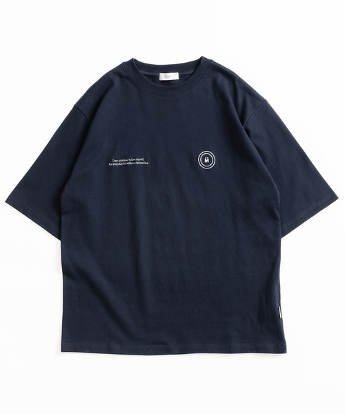 MUHET(ミュエータ)の「ロゴ刺繍Tシャツ(Tシャツ/カットソー・レディース・ネイビー/レッド/杢グレー/オフホワイト・X-LARGE/MEDIUM)」の17枚目の写真