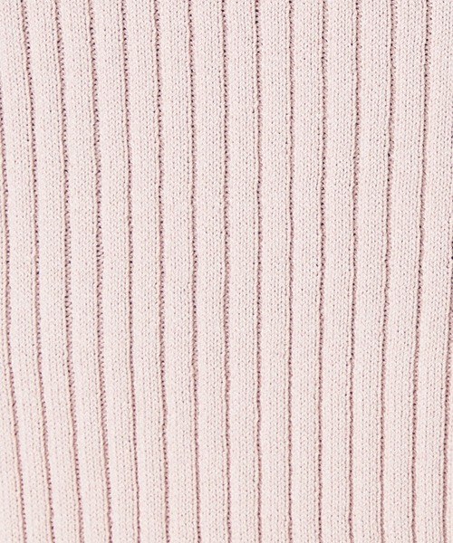 LAISSE PASSE（レッセパッセ）の「ボリュームスリーブ五分袖プルオーバー（ニット/セーター・レディース・ライトブルー/ブラック/イエロー/アイボリー/スモークピンク・MEDIUM）」の19枚目の写真