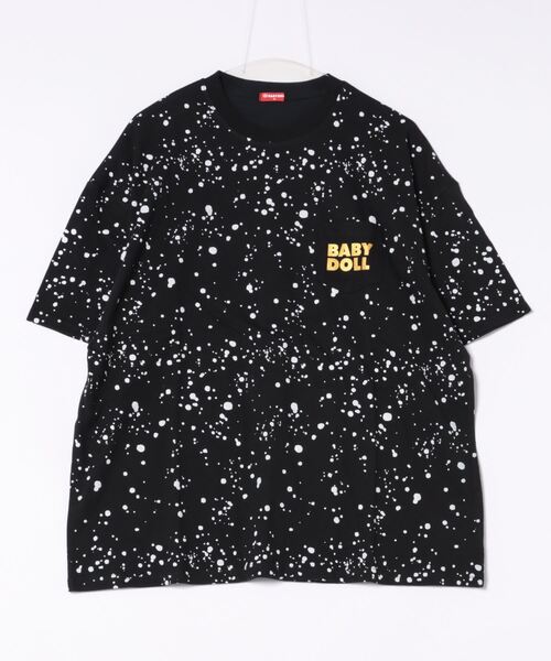BABYDOLL（ベビードール）の「親子お揃い スプラッシュ Tシャツ 9514A（Tシャツ/カットソー・レディース・ブラック/ホワイト・XL/M/S/L）」の10枚目の写真