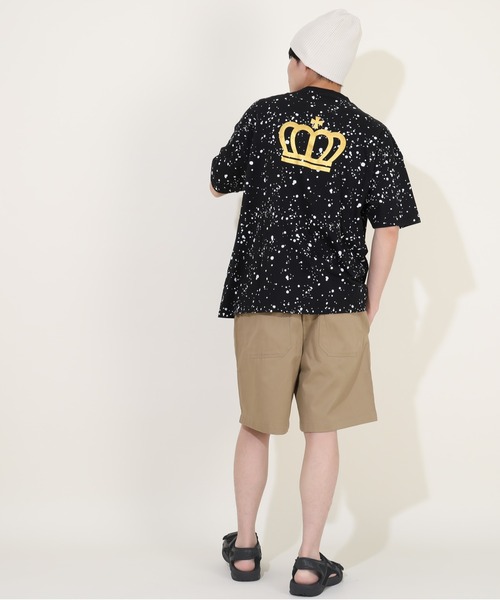 BABYDOLL（ベビードール）の「親子お揃い スプラッシュ Tシャツ 9514A（Tシャツ/カットソー・レディース・ブラック/ホワイト・XL/M/S/L）」の16枚目の写真